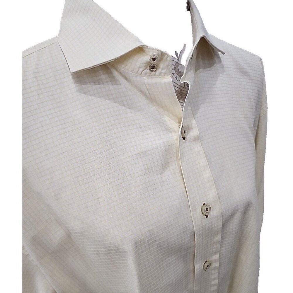 Robert Talbott Long Sleeve Button-Down Dress Shir… - image 2